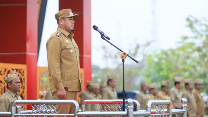 Apel Gabungan ASN, Wabup Syafrizal Tekankan Pengentasan Kemiskinan