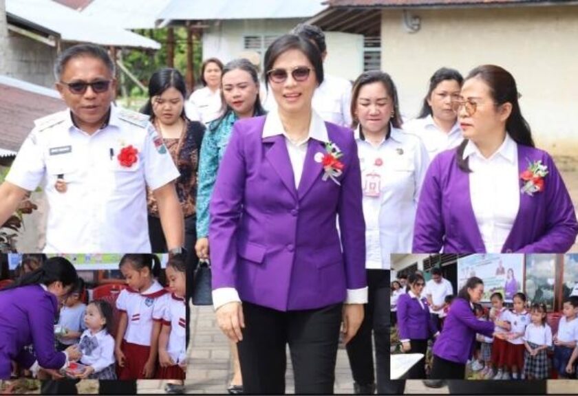 Hari Posyandu Nasional 2026, Stefa Kandoli Antou Pimpin Pembinaan di Tiga Wilayah