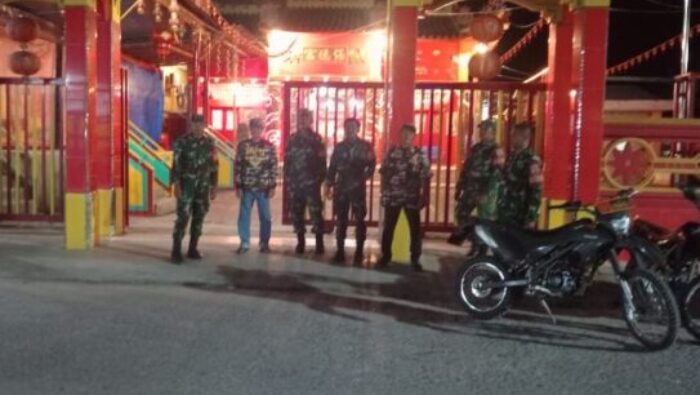 Jaga Stabilitas Wilayah, Koramil 03/SB dan FKPPI Laksanakan Patroli Di Sei Berombang
