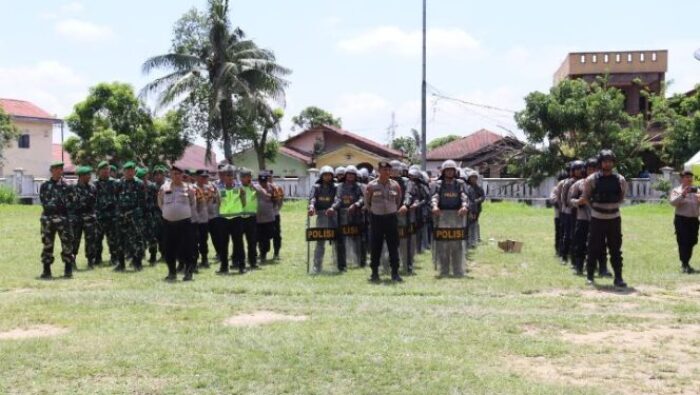 Jelang May Day, Kodim 0209/LB Ambil Peran Strategis di Simulasi Sispamkota Polres Labuhanbatu