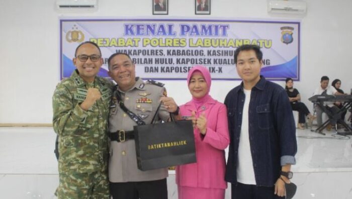 Dandim 0209/LB Hadiri Kenal Pamit Pejabat Polres Labuhanbatu