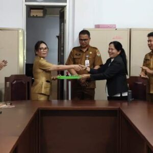 Sertijab Inspektorat Mitra, Sekda Apresiasi Dedikasi Marie Makalow