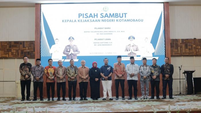Wabup Argo Sumaiku Hadiri Pisah Sambut Kajari Kotamobagu