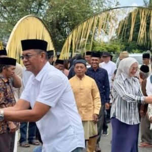 Bupati Oskar Manoppo Ajak Warga Jaga Persatuan Saat Safari Halal Bihalal di Nuangan