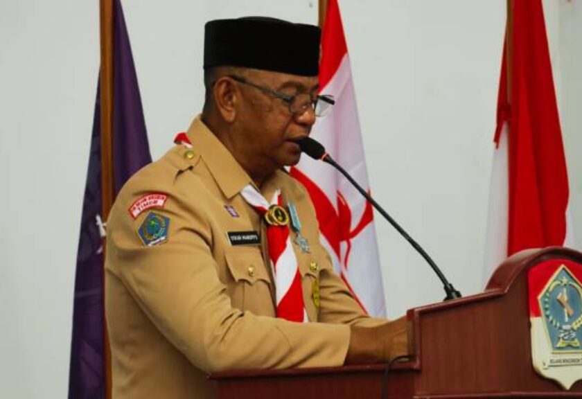 Bupati Oskar Manoppo Buka Muscab III Pramuka Boltim, Tekankan Pentingnya Pembinaan Karakter Generasi Muda