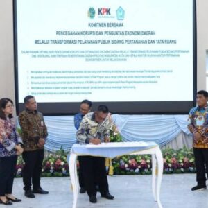 Bupati Oskar Manoppo Hadiri Rakor KPK RI