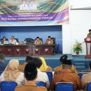 Bupati Oskar Manoppo Resmi Buka High Level Meeting TPID dan TP2DD Boltim 2026
