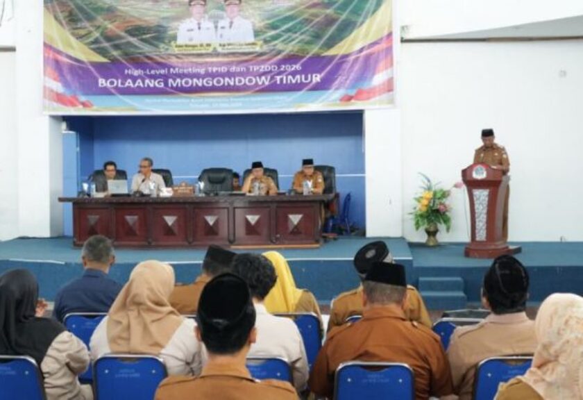 Bupati Oskar Manoppo Resmi Buka High Level Meeting TPID dan TP2DD Boltim 2026