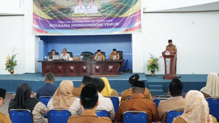 Bupati Oskar Manoppo Resmi Buka High Level Meeting TPID dan TP2DD Boltim 2026