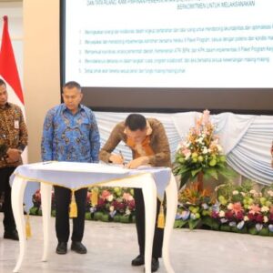 Bupati Ronald Kandoli Hadiri Rakor KPK RI