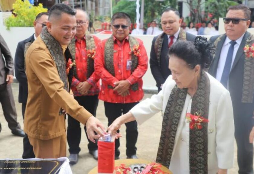 Bupati Ronald Kandoli Resmikan GPdI Kalvari Tonsawang, Jadi Simbol Semangat Pelayanan Jemaat