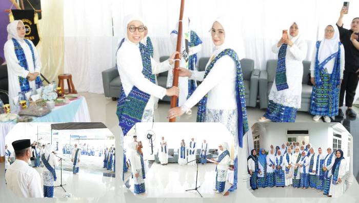 Dilantik Yasti Soepredjo, Rosita Manoppo Pobela Nahkodai BKMT Boltim 2026-2027