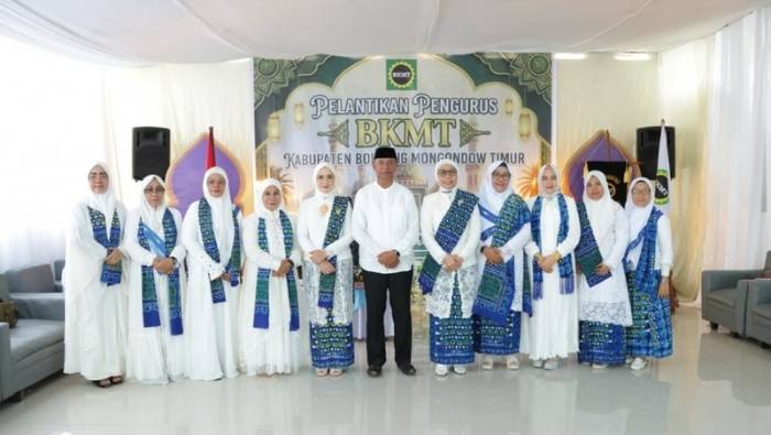 Hadiri Pelantikan BKMT Boltim, Bupati Oskar Manoppo Dorong Penguatan Karakter Generasi Muda