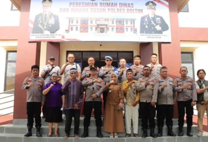 Kapolres Boltim Resmikan Rumah Susun Dharma Wira Cendekia untuk Tingkatkan Kesiapsiagaan Anggota