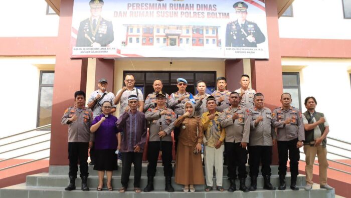 Kapolres Boltim Resmikan Rumah Susun Dharma Wira Cendekia untuk Tingkatkan Kesiapsiagaan Anggota