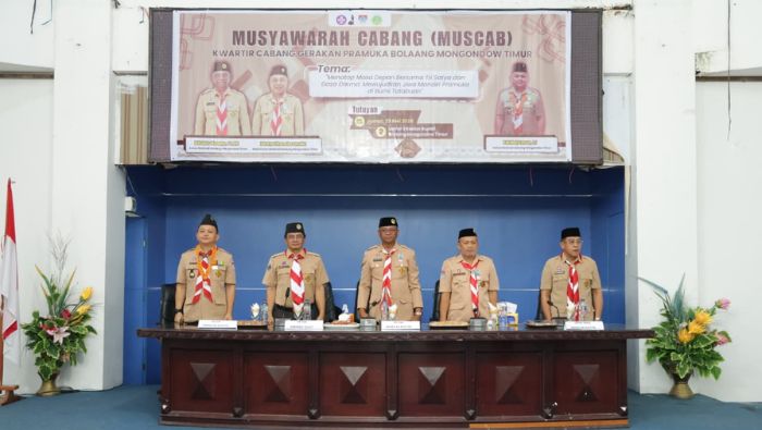 Ketua Kwarcab Pramuka Boltim periode 2026-2031, Rosita Pobela terpilih secara sah sebagai Ketua Kwarcab yang baru.