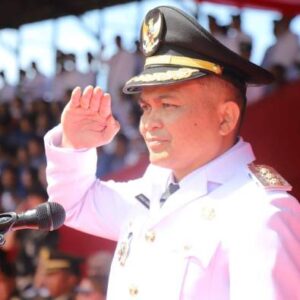 Bupati Ronald Kandoli Pimpin Upacara HUT Mitra ke-19, Semangat Kebangkitan Nasional Menggema
