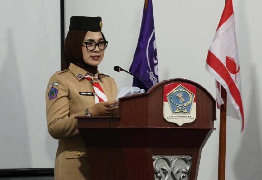 Rosita Manoppo Pobela Terpilih Pimpin Kwarcab Pramuka Boltim 2026-2031