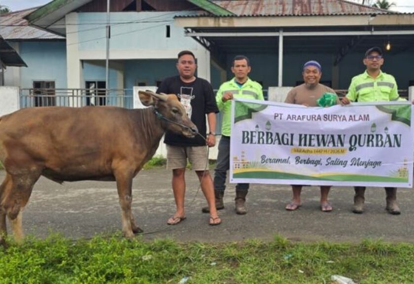 Sambut Idul Adha, PT ASA Berikan 15 Ekor Kurban Sapi untuk Desa Lingkar Tambang