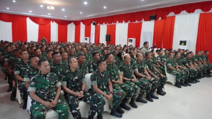Dandim 0209/LB Ikuti Pembekalan Pangdam I/BB, Perkuat Semangat Prajurit