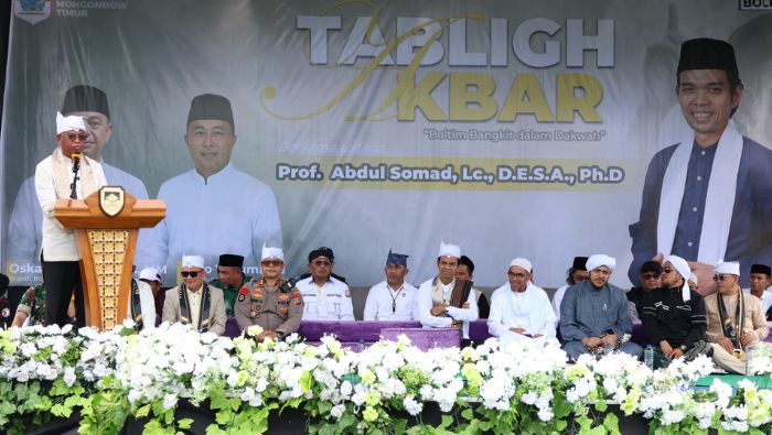Tablig Akbar Ustadz Abdul Somad di Boltim Penuh Haru, Oskar Manoppo Ajak Warga Perkuat Iman dan Persatuan