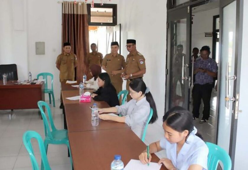 Bupati Oskar Manoppo Pantau Langsung Seleksi Calon Mahasiswa Kedokteran UNIMA