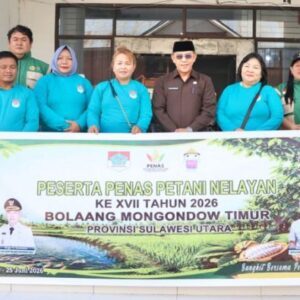 Boltim Lepas Delegasi Menuju PENAS XVII 2026, Siap Promosikan Potensi Pertanian dan Perikanan Nasional
