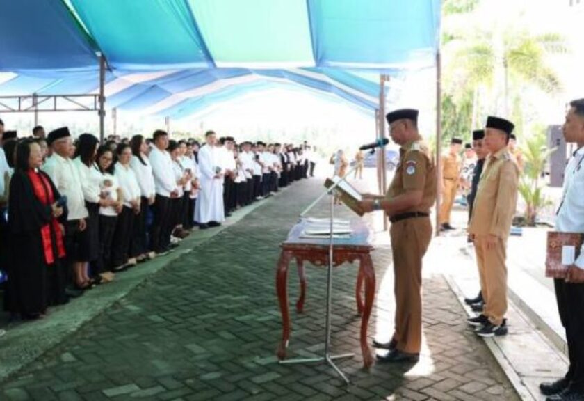 Bupati Oskar Manoppo Resmi Kukuhkan dan Lantik 405 Anggota BPD se-Kabupaten Boltim