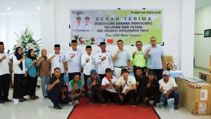 Bupati Oskar Manoppo Serahkan Bantuan Nelayan dan Petani, Sinergi CSR PT ASA Dorong Ekonomi Boltim