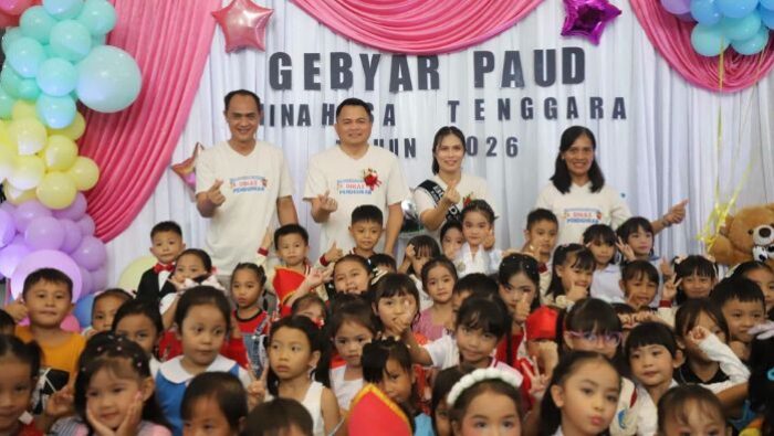 Bupati Ronald Kandoli Hadiri Gebyar PAUD Mitra 2026, Dorong Lahirnya Generasi Cerdas dan Berkarakter