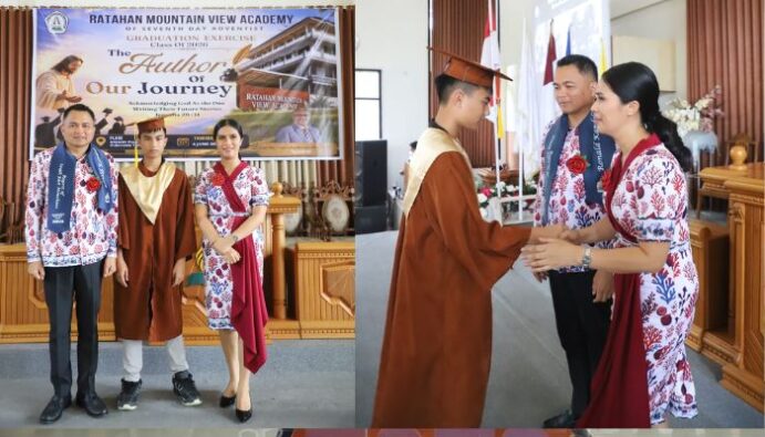 Bupati Ronald Kandoli hadiri Graduation RMVA 2026 dan beri pesan spiritual inspiratif bagi para lulusan.