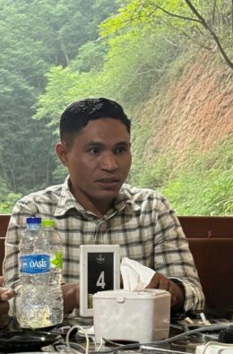 (Riswan Sanun Ketua Formapas Maluku Utara)