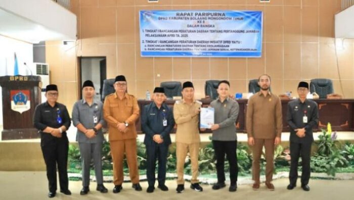 Pemkab Boltim Dukung Penuh Dua Ranperda Strategis DPRD, Fokus Olahraga dan Ketenagakerjaan