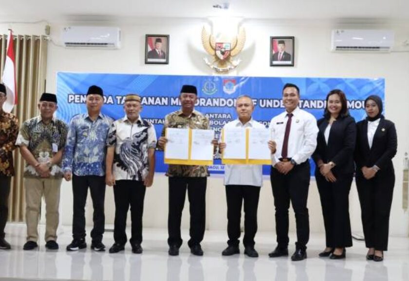 Pemkab Boltim dan Kejari Kotamobagu Teken MoU, Fokus Cegah Masalah Hukum Pemerintahan