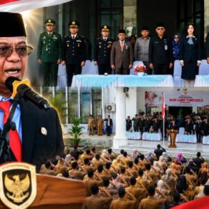 Peringati Hari Lahir Pancasila, Bupati Oskar Manoppo Ajak ASN Boltim Perkuat Persatuan Bangsa