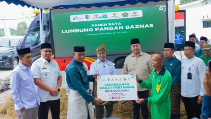Bupati Batu Bara Dorong Ketahanan Pangan, Panen Raya Lumbung Pangan Baznas jadi Bukti Sinergi Pemerintah dan Petani
