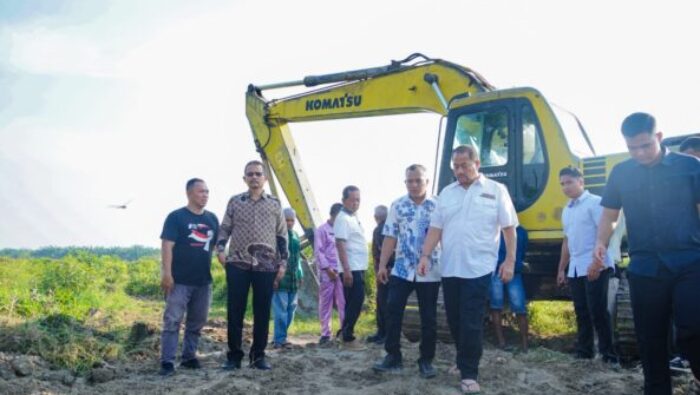 Komitmen Tingkatkan Pengelolaan Sampah, Bupati Batu Bara Tinjau Lokasi Rencana Pembangunan TPA di Kecamatan Sei Balai