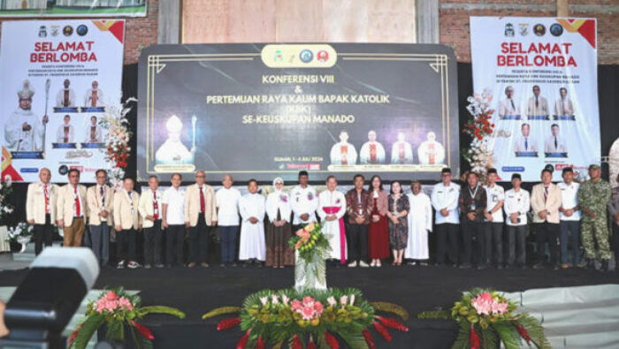 Bupati Oskar Manoppo Buka Konferensi VIII KBK Keuskupan Manado, Tekankan Peran Umat dalam Membangun Daerah
