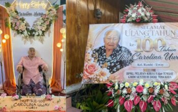 Carolina Uway, Seabad Menjalani Hidup dengan Iman dan Kesederhanaan