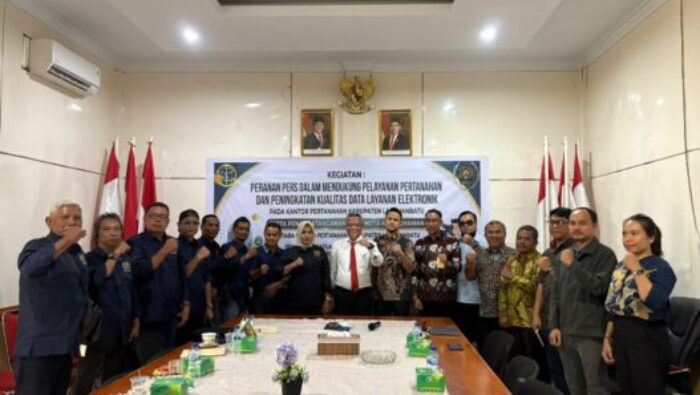 BPN Labuhanbatu – PWI Sepakat Berkolaborasi Perkuat Informasi Pertahanan ke Masyarakat