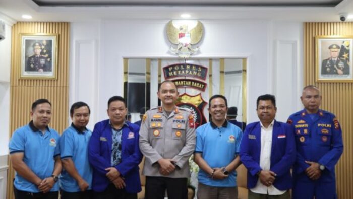 Kapolres Ketapang Terima Audiensi HNSI Ketapang, Perkuat Sinergi Jaga Keamanan Wilayah Perairan