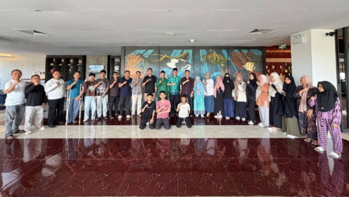 Kunjungi Kafilah MTQ Boltim, Wabup Argo Sumaiku Beri Motivasi Semangat Raih Prestasi