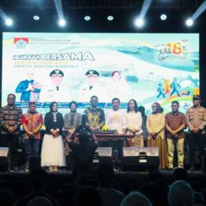 Puncak HUT ke-18 Boltim Meriah, Bupati Oskar Manoppo Ajak Generasi Muda Jadi Pelopor Kemajuan Daerah