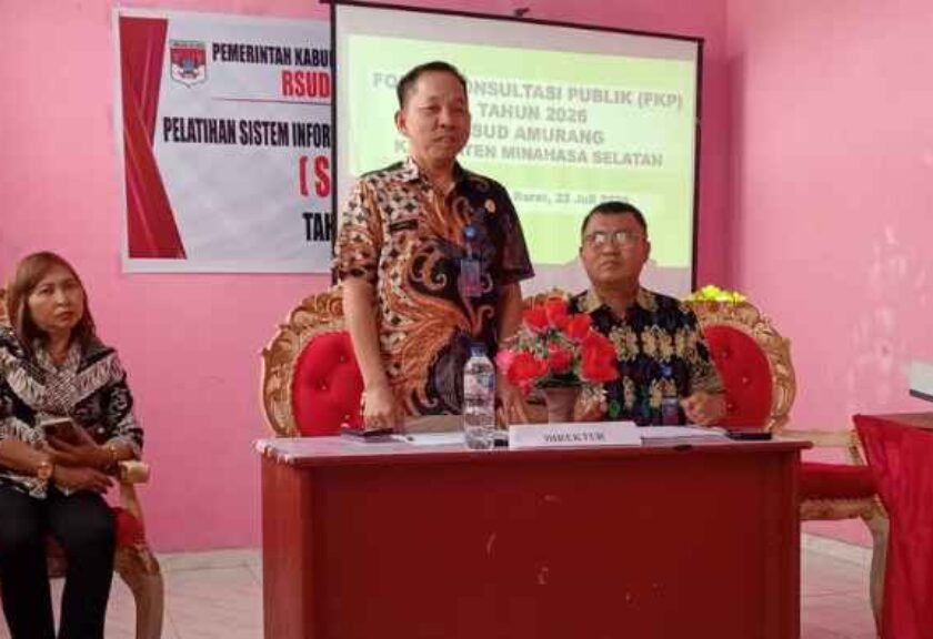 RSUD Amurang Gelar Forum Konsultasi Publik 2026, Warga Apresiasi Perubahan Pelayanan Rumah Sakit
