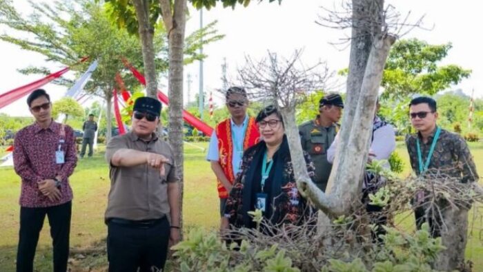 Sujiwo Genjot Penataan Bundaran Angkasa Pura, Hadirkan Kawasan Hijau dan Lampu Hias