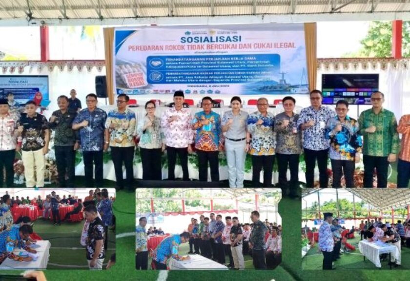 Sekda Boltim Hadiri Penandatanganan Kerja Sama Optimalisasi Pemungutan Pajak Daerah di Bolsel