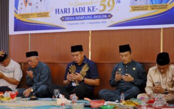 Sambut Hari Jadi Desa, Wabup Batu Bara Apresiasi Pelestarian Budaya Kenduri Kampung di Simpang Dolok