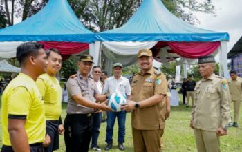 Bupati Batu Bara Buka Turnamen Mini Soccer Bahagia Cup II, Ajak Generasi Muda Jadi Agen Antinarkoba