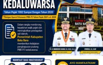 Tunggakan PBB 29 Tahun Dihapus! Pemkab Batu Bara Buka Program Pemutihan