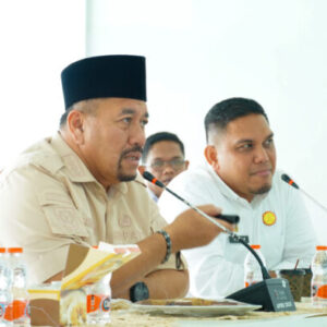 Komitmen Tingkatkan Pelayanan, Bupati Baharuddin Temui Dokter RSUD H. OK Arya Zulkarnain